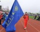 沪上名将重返校园 刘炜担任交大运动会旗手风采依旧
